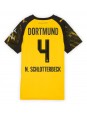 Borussia Dortmund Nico Schlotterbeck #4 Replika Hemmakläder Dam 2025-26 Kortärmad